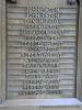 Craig U.F. Church (Ferryden) Communion Table - WW1 and WW2 War Memorial - WW1 names (2)
