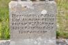 Inscription on south side