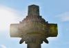 Detail on cross