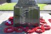 Beaumaris First and Second World War Parish War Memorial, Saints Mary and Nicholas Church, Beaumaris, Plinth, First World War Names