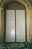 Christ Church Oxford WW1 tablets Second Group