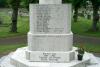 Brandon District War Memorial -  WW1 Names (4) - WW2 Name (4) - Korean War Name