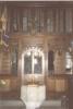Oak panelling.