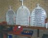 Memorial tablets