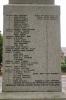 World War One names