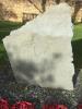 Memorial stone prior to renovation - March 2019