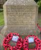 Hallgarth WW1 WW2 front inscription