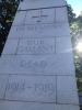 Banff WW1 Inscription