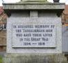 Thornliebank War Memorial - WW1 Dedication