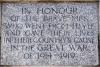 9361 Hayle Cross - main inscription