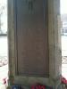 Second plaque listing names of WW1 fallen