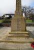 East face - all inscriptions - WW1 original list, plus additions on sloping face
