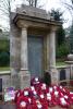 Plaques 2 - original WW1 and WW2 - 2 plaques under the arch, WW2 and non-combat addenda to the right