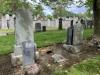 Farquharson Gravestone Cemetery Setting