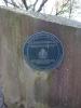 Close-up of Plaque