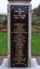 Blacker Hill War Memorial face