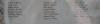 Bottom of scroll names