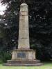 Bromsgrove WW1 Memorial - before restoration of wreaths and plaques