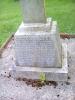 Close up of WW1 names