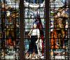 Buckinghamshire, Marlow, All Saints, WWI memorial window