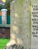 Burgh le Marsh memorial - face 5 names right oblique