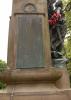 Left hand face, showing third WW1 plaque
