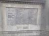 WW1 names panel 1 with WW2 names below