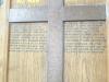 Cheveley plaque close up of names