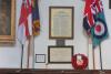 Roll of Honour on the wall.