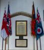 Roll of Honour on church wall.