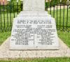 WW1 dedication and names