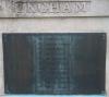 Ingham Village - Copper Plaque - WW1