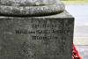 Toddington WW1 Column - Makers Details Inscription