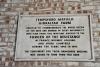 Gibralter Farm Barn - Plaque