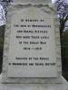 WW1 Dedication