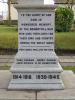 Dedication and 4 WW2 names