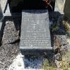 The gravestone