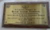 Commemorative plaque to Fleet Surgeon Hugh Norris who  died at Jutland St Andrews Charmouth Dorset