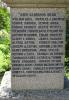 The side of the obelisk commemorating those who Died in WW1 St Mary's Church Woodham Ferrers Essex