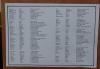 The first page of names and addresses associated with the map of Salisbury St Thomas and St Edmunds Church Salisbury Wiltshire