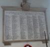 A general view of the Essex Yeomanry Commemorative tablet in Chelmsford Cathedral