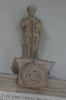 A close view of the soldier and badge surmounting the Commemorative tablet to the Essex Yeomanry Chelmsford Cathedral