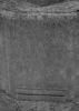 A close view of the face of the base of the Cross of Remembrance containing the WW2 names Great Waltham Essex