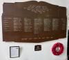 The plaque in its present location