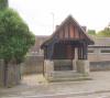 The memorial Lych Gate