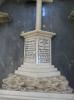 Lt W C Forrest HMS Doterel close view of replica gravestone Winchester Cathedral