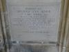 Part of memorial to Major A J 2nd Earl Wavell Winchester Cathedral