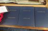 View of three of the four Books of Remembrance Bedford School Memorial Hall