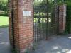 The Gates with commemorative Plaques