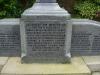 The Plinth and Main  Inscription